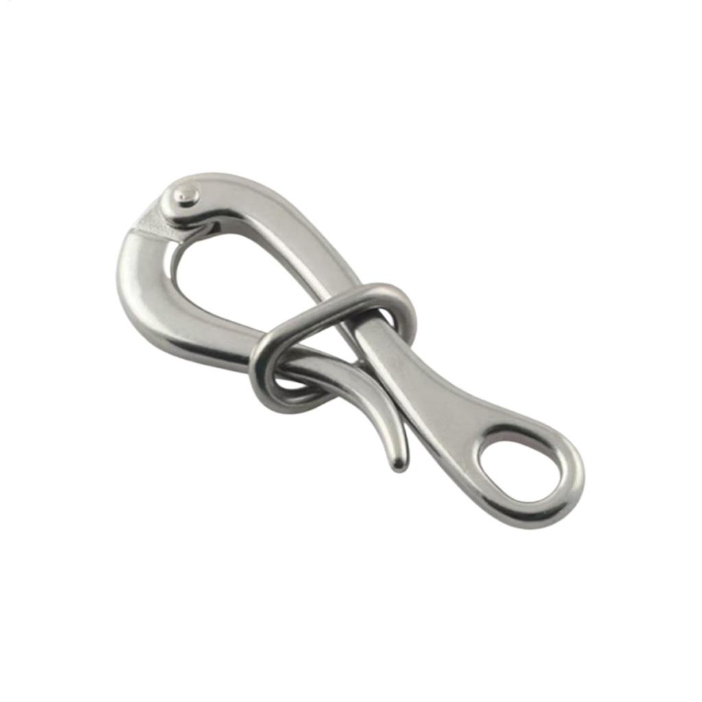 Bolt Pelicans Hook Clips Stainless Steel Hook Eye With Quick Release Link Crane Hooks For Sailing Boat Yacht Accessories