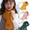 Winter Dick Weich Warm Halswärmer Kinder Schal Gestrickter Schal