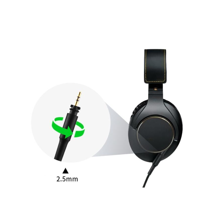 Durable Cable Compatible for SRH840A SRH840 SRH440A SRH440 SRH750DJ SRH940 Headphones Improve Your Listen Experience