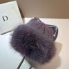 Korean Autumn Winter Ear Plush Women Hats Fur Hairy Streetwear Warm Cap Outdoors Fashion Girl Sweet Hat Gifts