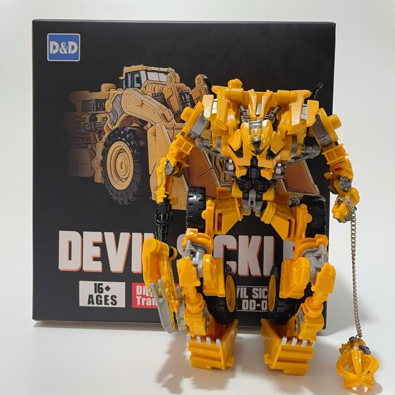 TAIBA 8 IN 1 Big Devastator Toys Transformation Action Figure Robot Car Anime Series Model Classic Boy Kids Gift DD01 DD04