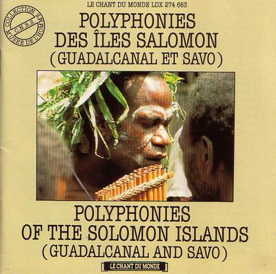CD VARIOUS - Polyphonies of the Solomon  LDX274663 Le Chant Du Mon 1990 France Folk Used