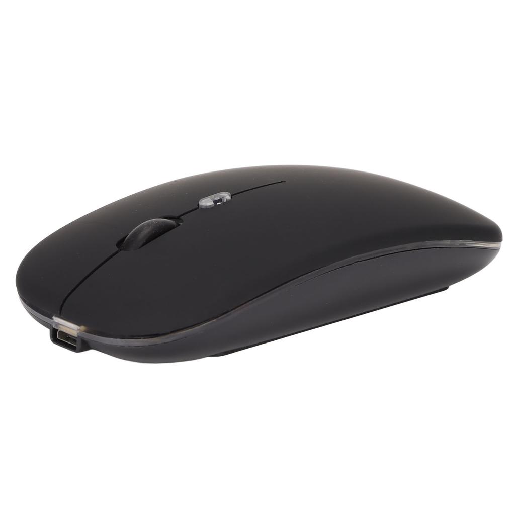 2.4GHz Wireless Mouse 10M Connection 1600 DPI Rechargeable Silent Wireless Mice with Colorful Backlight for Office Home