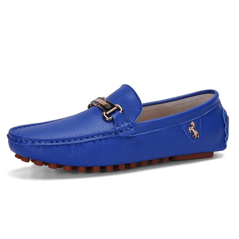 Green Loafers Men Handmade Leather Shoes Casual Driving Flats Slip-On Moccasins Male Dad Mocasines Shoes Zapatos Hombre Size 47