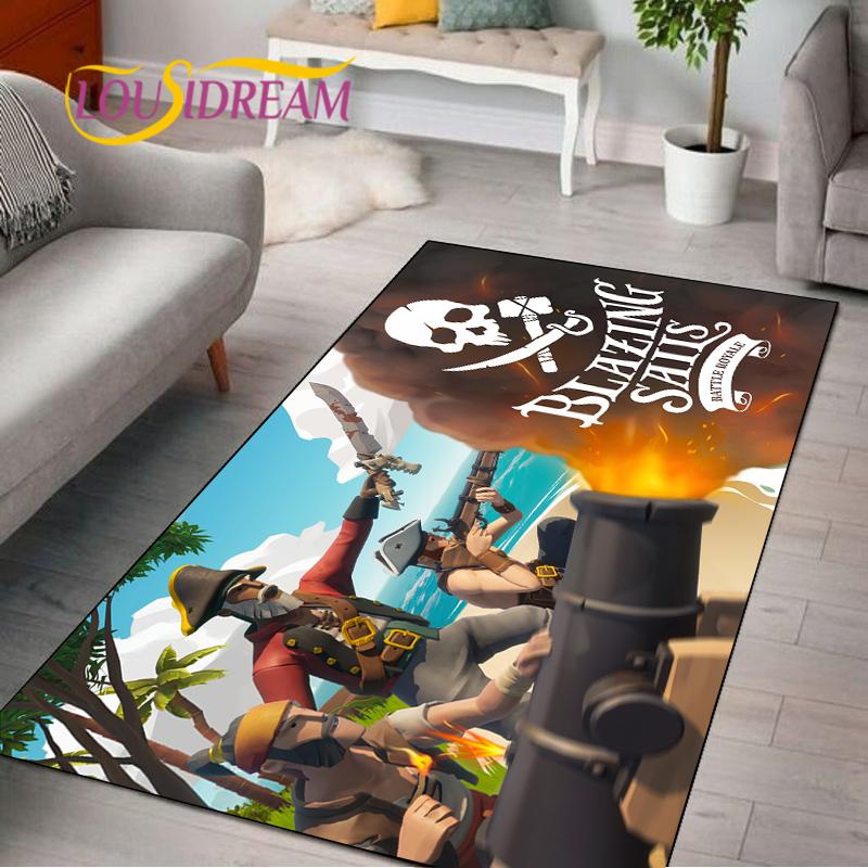 Captain Morgan Musterteppich für Schlafzimmer Wohnzimmer Teppich für Küchenbodenmatten Heimdekor Kinder Rutschfeste Bodenmatte Teppich Alfombra