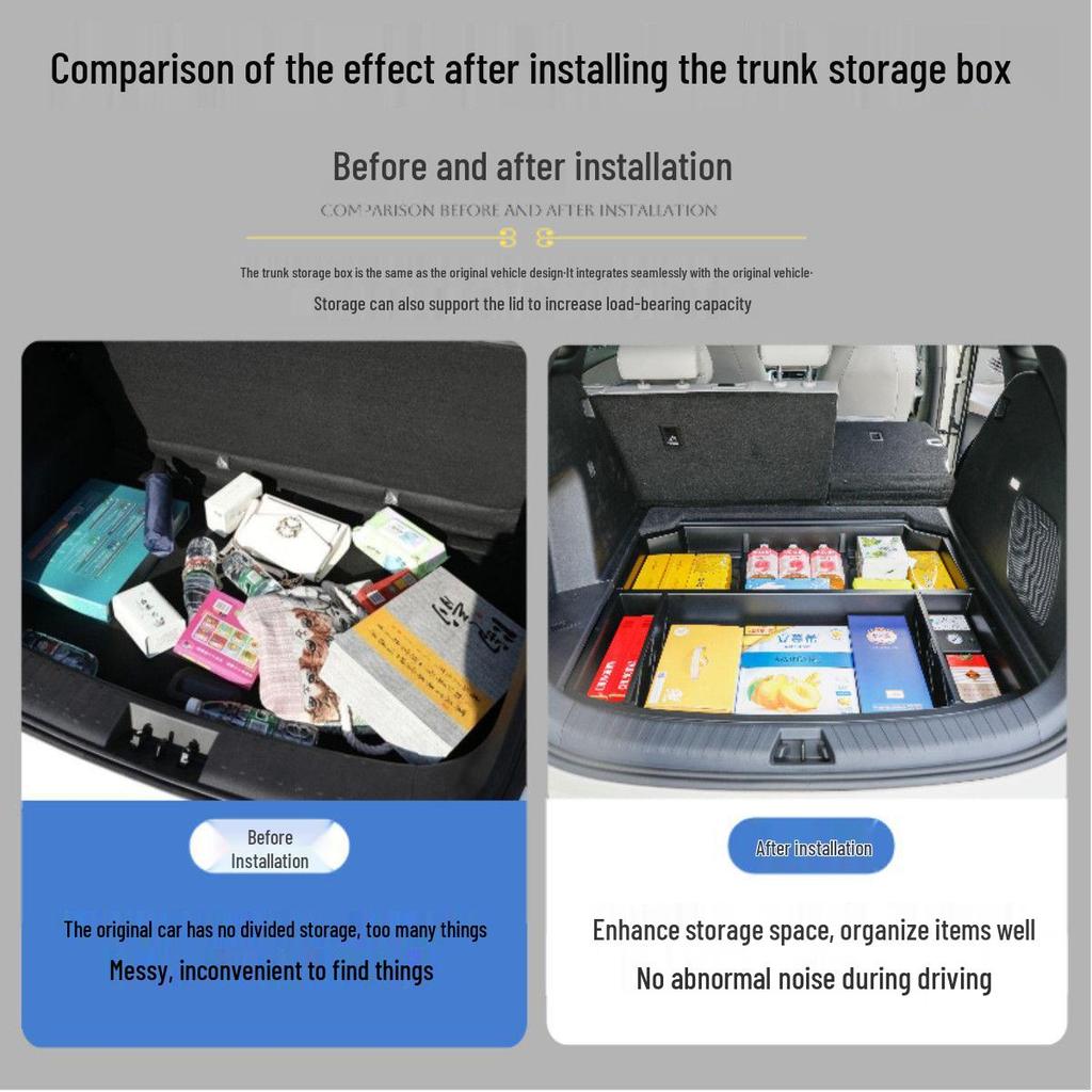 BYD Sea Lion 06 DMI Rear Trunk Hidden Storage Organizer for EV