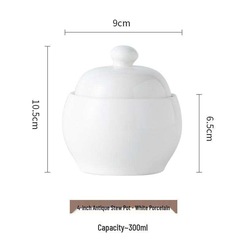 Zhaoran Ceramic Double Boiler Stew Pot