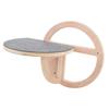 Cat Wall Shelf Wooden Round Increase Cat Exercise Wearproof Easy to Clean Cat Wall Perch for Cats