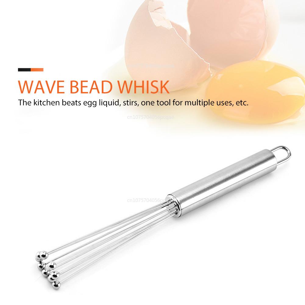 Stainless Steel Egg Stirring Rod Whisk Manual Butter Butter Flour Mixing Kitchen Mixer Baking Tools Cooking Tools