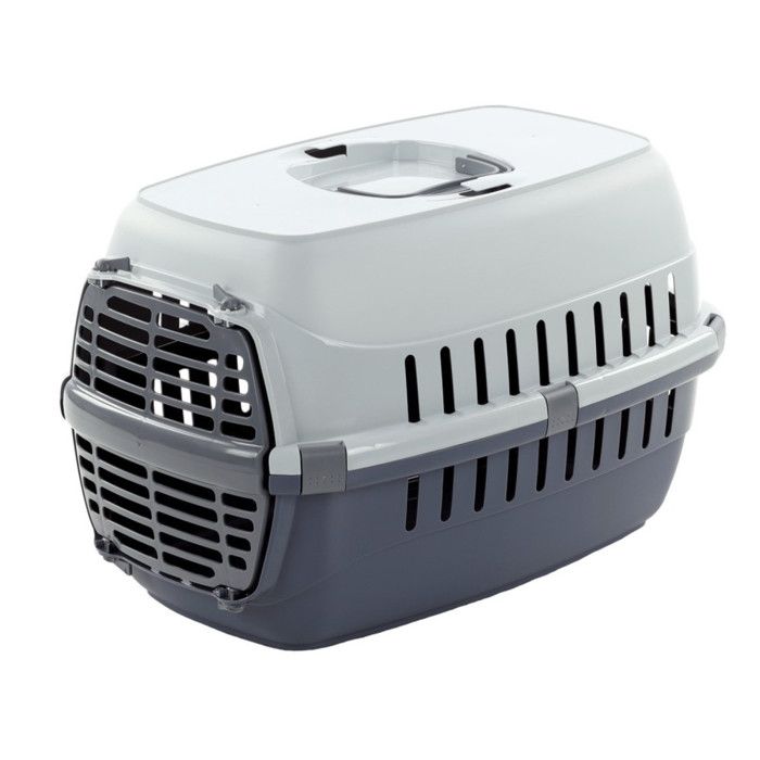Cage de transport noah 1, pour petit chien ou chat maxi 5 kg couleur aléatoire - flamingo