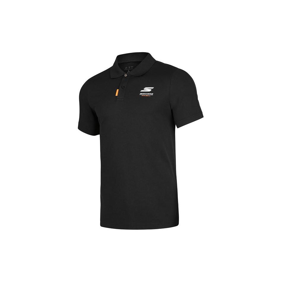 Skechers Comfortable Casual Sports Quick-Dry Polo Shirt Men Tops Carbon-Black P224M019-0018 XL