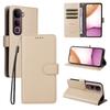 For Vivo Y400 Pro 5G/vivo V40e 5G Case RFID Blocking 3 Card Slots PU Leather Phone Cover with Wrist Strap