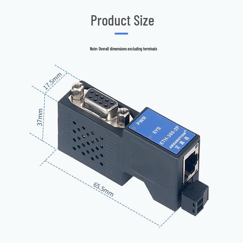 Aimoxun Siemens S7 PLC Serial to Ethernet Converter Module