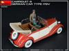 Miniart German Car Type 170V Cabriolet B Plastic Model MA38018 1/35