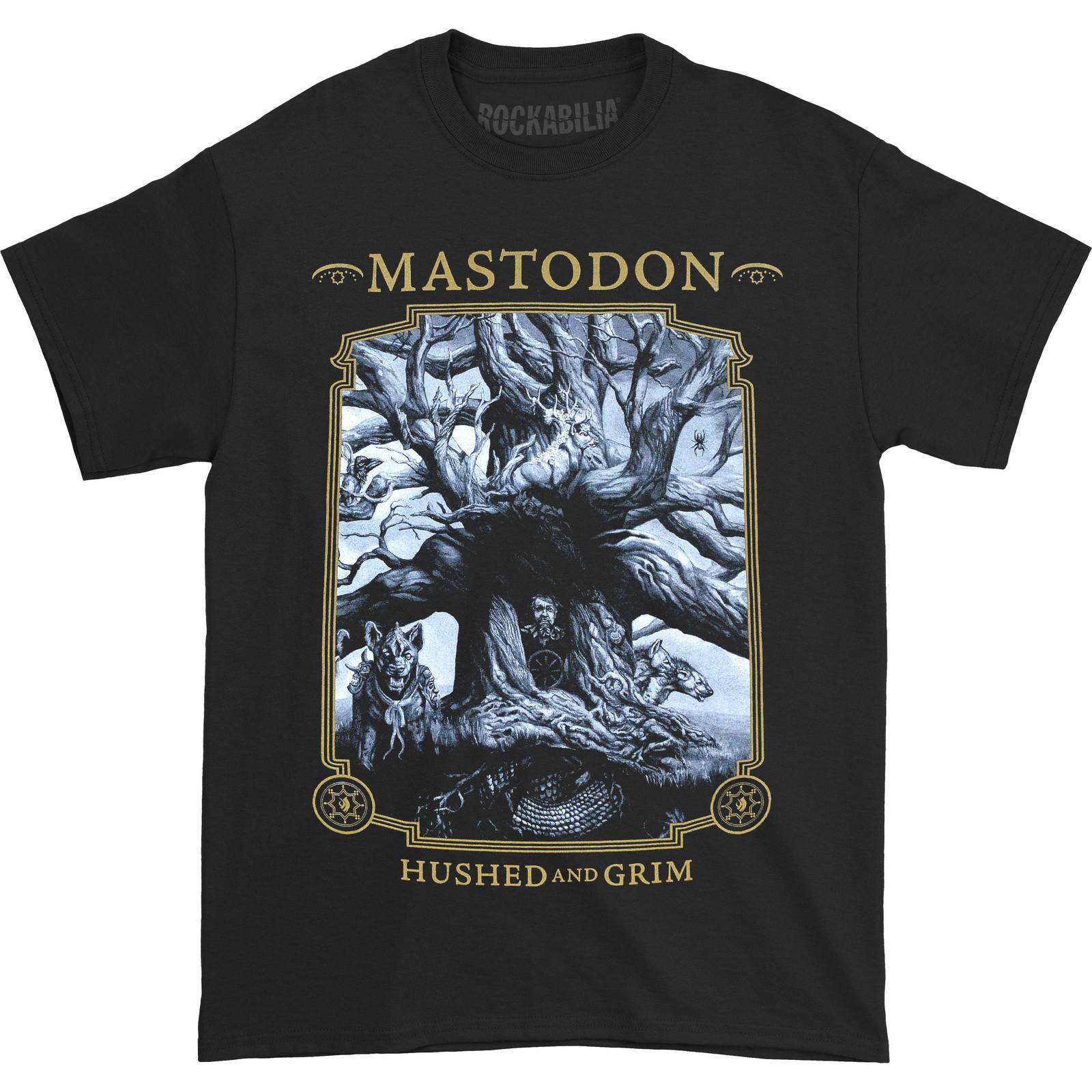 Men s Mastodon Hushed and Grim T-shirt XX-Large Black 2XL