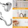 Magnetic Hanger Wall-mounted Extra Strong Cruise Hook Metal Strong Magnetic Hooks for Refrigerator Other Magnetic Surfaces