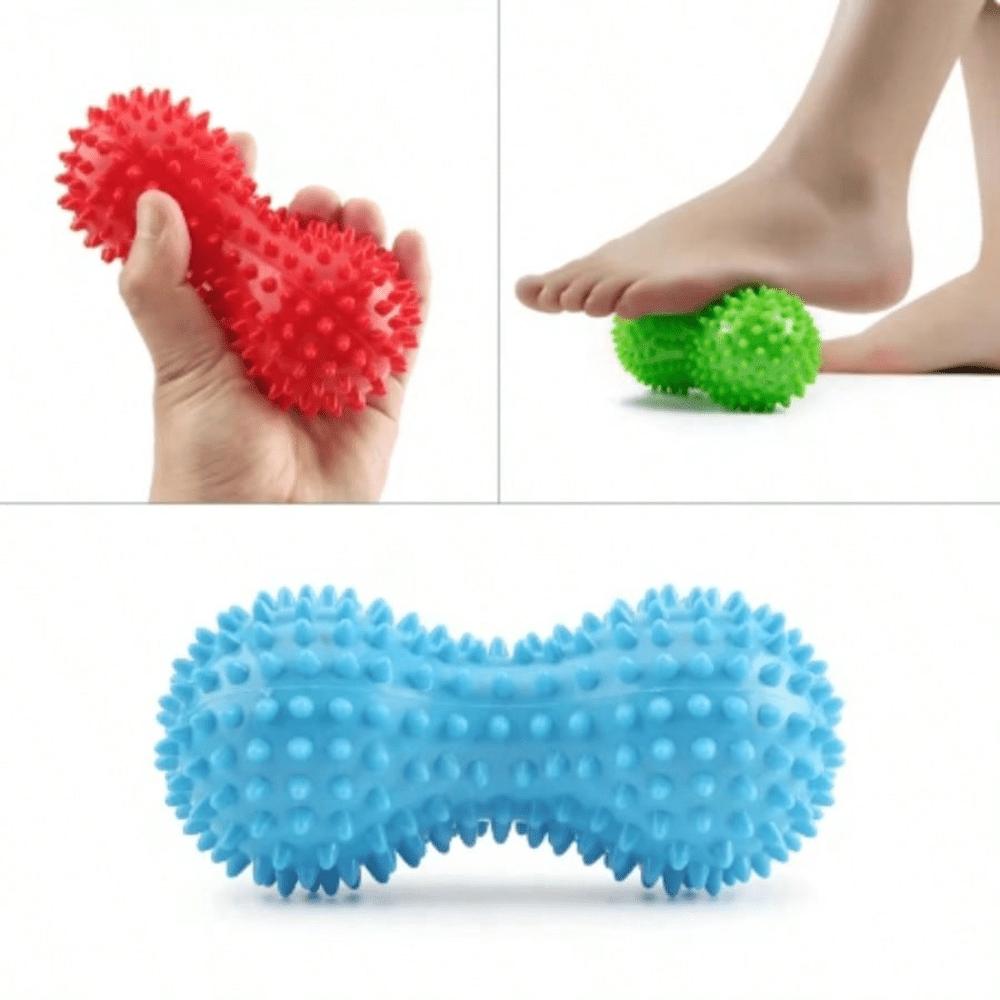 Foot Massage Roller Peanut Double Lacrosse Spiky Ball