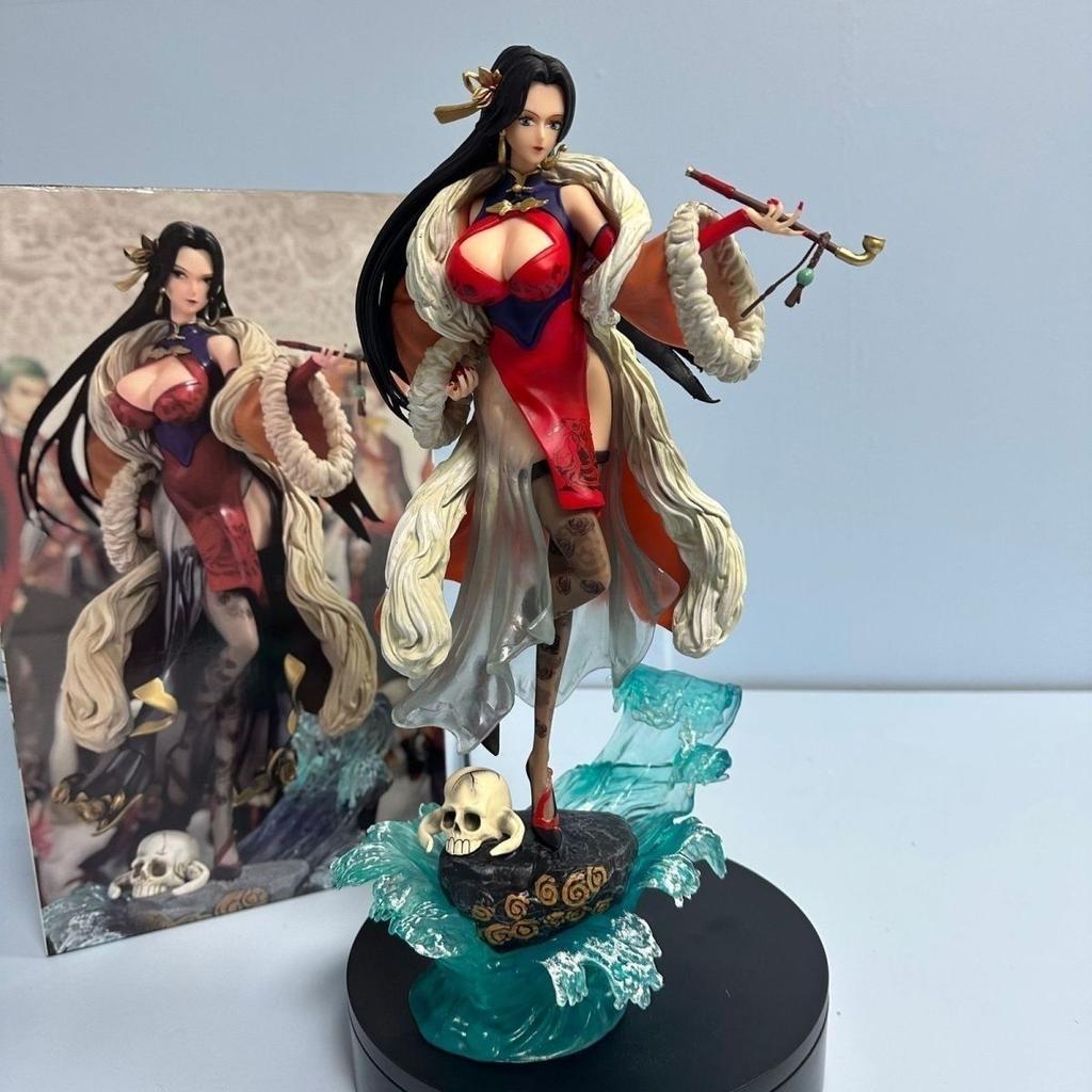 LK Studio One Piece National Style Empress 14.17Inch/36cm Zoro Figura De Anime Can Move PVC Collect Mode Ornament Toys Beautiful Gifts