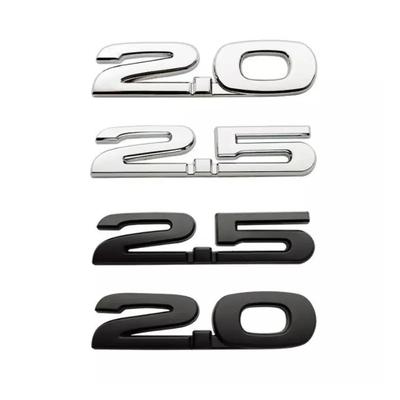 2.0 2.5 Digital Car Stickers for Mazda Tail Rear Trunk Modification Accessories Displacement Number Body Side Decorative Decals