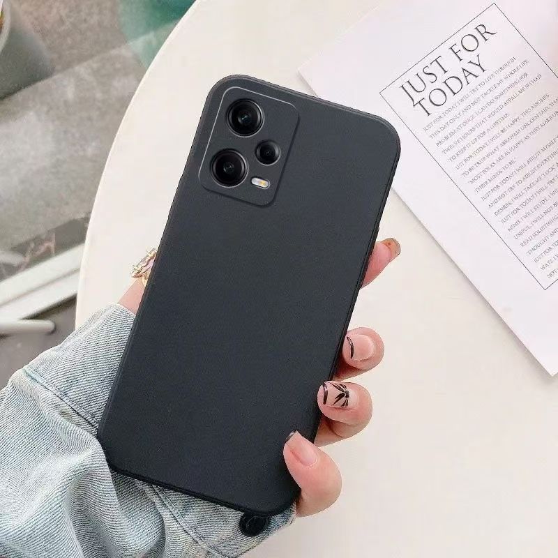 For Xiaomi Redmi Note 12 5G POCO X5 5G Square Silicone Phone Case Redmi Note12 Pro Pro+ Plus 5G Shockproof Protective Cover