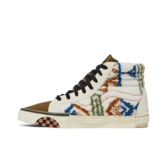 

Vans Sk8-Hi Reissue Cap Смешанный текстиль VN0A3WM12UZ EU 40 оливковый/античный белый