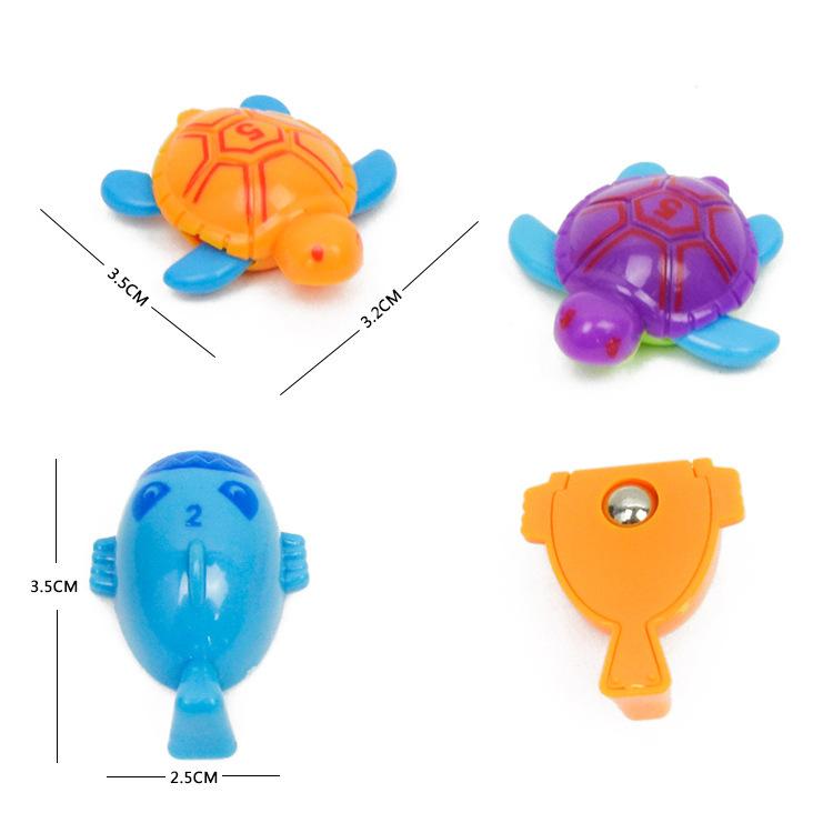 Accessories 585-669 1567 Small Fish, Magnetic Fishing Toy Accessories, A Pack Of 8 Pieces