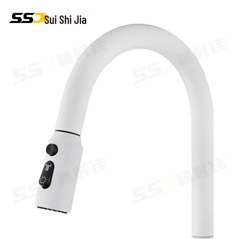 Suishijia Single Handle Pull-Out Basin Faucet