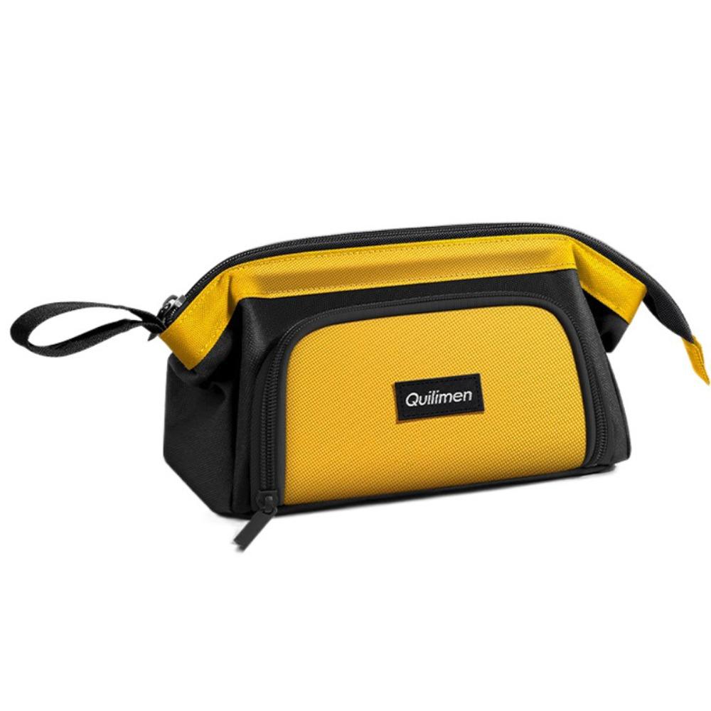 Multiple Layers Stationery Bag Multifunctional Pen Pencil Case Simple Pencil Bag  Student