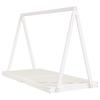 Kids  Bed White 90 X 200 Cm Solid Pine Wood