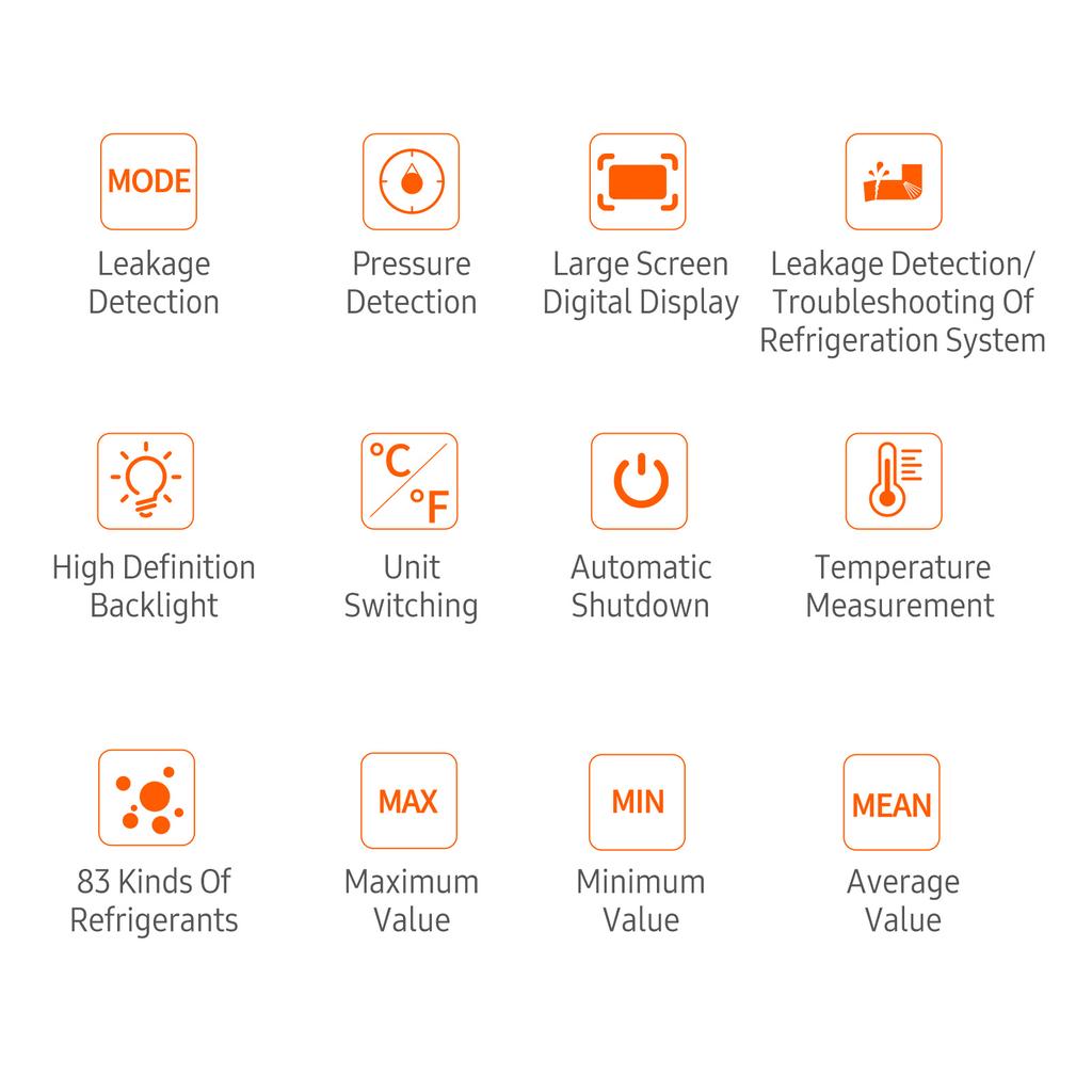 SMART SENSOR ST5750A Elektronischer Verteilermesser für Kühlsysteme, digitaler Verteilerdruck