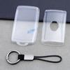 Clear Fully Transparent Tpu Car Smart Key Cover Case For Renault Koleos Kadjar Captur Kiger Arkana Megane Espace