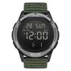 North EDGE 2026 TERRAX Men's Luxury Sports Digital Watch 47mm Outdoor Swimming Waterproof 50 Meter Stopwatch Countdown Light