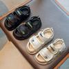 Kids' 2026 Korean-Style Summer Sandals: Soft Sole, Velcro, Open & Closed Toe Beach Shoes