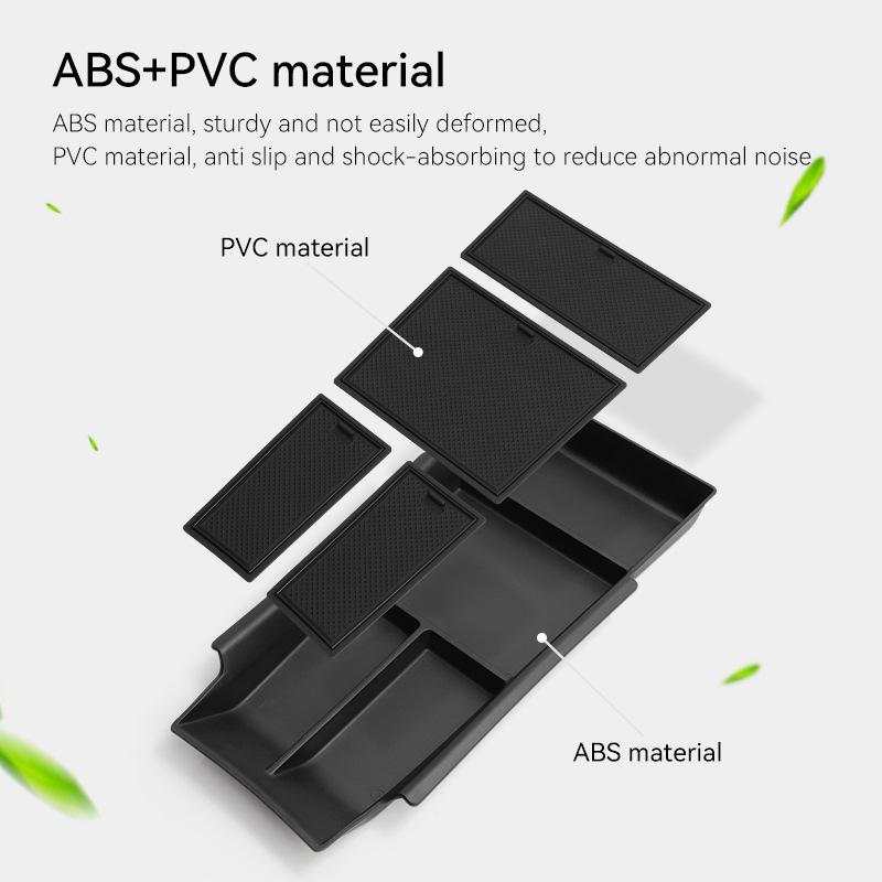 Suitable for 24-25 Models of the Explorer Equinox EV Central Control Lower Box Car Installation Box Car Interior Storage Box