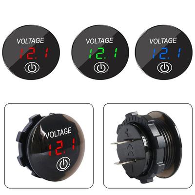 DC 12V-24V LED Panel Digital Voltage Volt Meter Display Voltmeter Motorcycle Car