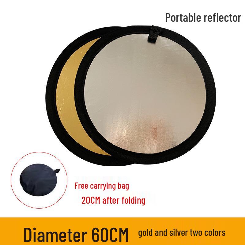 Foldable 5-in-1 Reflective Photography Light Board for Broadcast & Soft Lighting