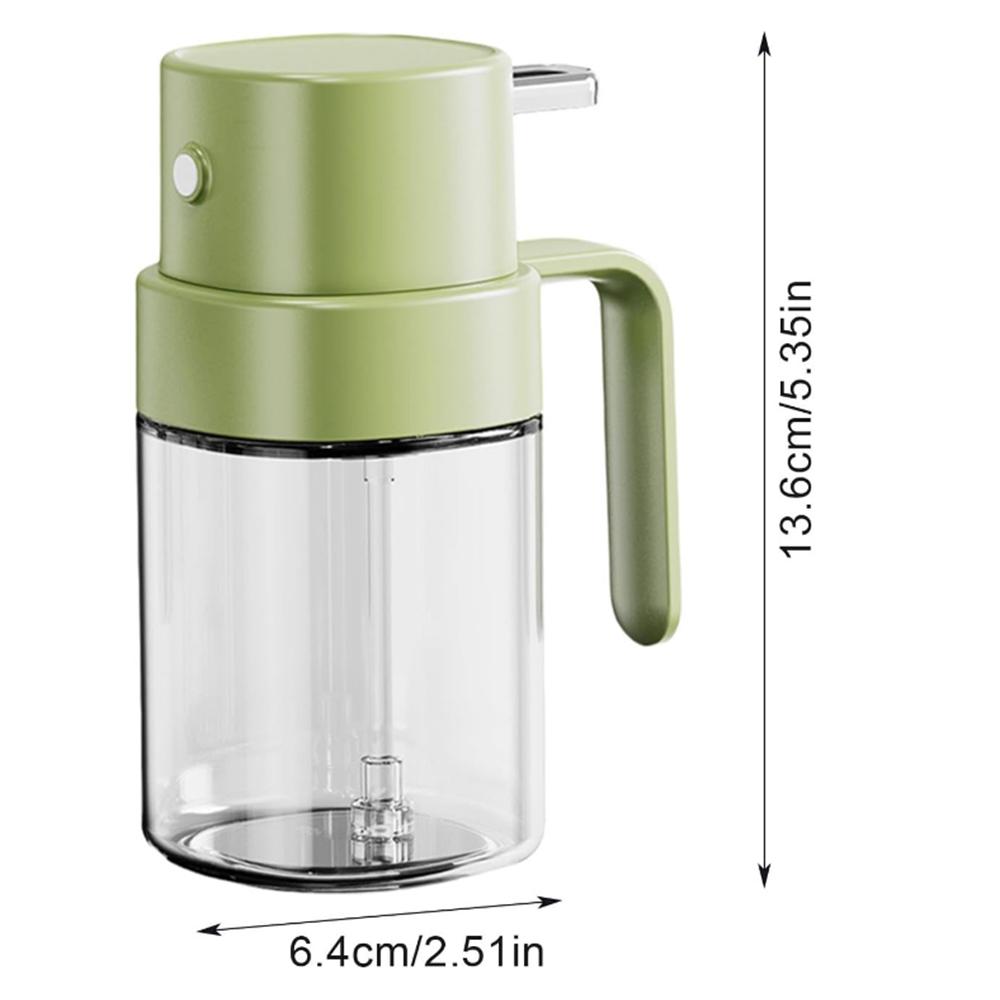 Bouteille Pulvérisateur d'Huile d'Olive en Verre 200ml/7oz, Pulvérisateur Mister d'Huile d'Olive, Pulvérisation Continue avec Contrôle de Portion, Pulvérisateur d'Huile pour la Cuisine