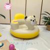 Cross-border Thick PVC Music-Style Baby Inflatable Learning Seat/Sofa, Customizable
