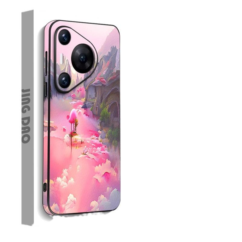Applicable to Huawei pura80pro mobile phone case new light luxury p90pro anti-fingerprint p70pro popular p60
