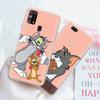 Transparent Case for Samsung A04 A14 A23 A34 A54 M23 M33 M52 M53 Realme Narzo 50 50I 50a Prime C35 C55 C30S 10 9 Pro T-92 Tom Jerry Cat