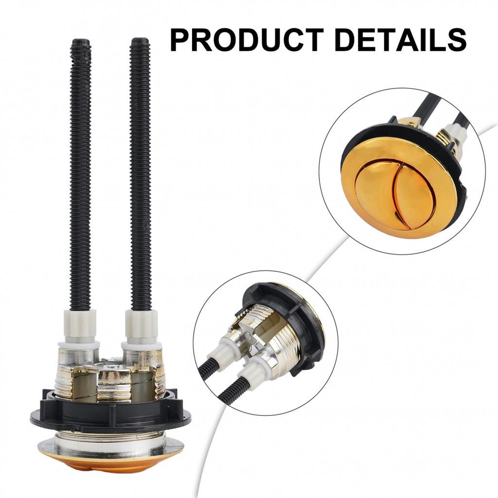 Push Button Toilet Push Button Smooth ABS Dual Flush