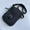 2025 New Men's Trend Messenger Bag Large Capacity Nylon Fashion Messenger Bag Casual Outdoor Simple Shoulder Bag