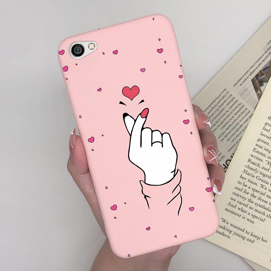 For Xiaomi Redmi Note 5A Pro Prime Phone Case Heart Silicone Matte Shockproof Back Cover For Redmi Note 5 A 5APro 5APrime Coque