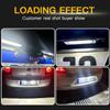 2pcs For Volkswagen Polo 6N2 9N 6R 6C LED Rear License Number Plate Light Lamp CANBus Error Free Car Accessories