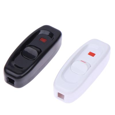 1Pc Cord Switch 250V 10A ON/OFF Push Button Switch Table Lights Online Midway Control Switch Bedside Lamp Accessories