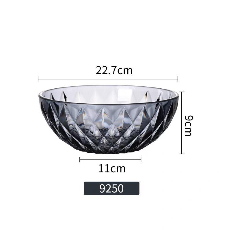 PC Plastic Self-Service Salad and Tea Pouring Bowl for Hot Pot and Cold Dishes.