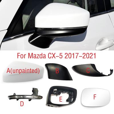 Per Mazda CX-5 CX5 2017 2018 Telaio Specchietto Laterale Base Inferiore Vetro Lente Specchietto Retrovisore Luce Indicatori di Direzione