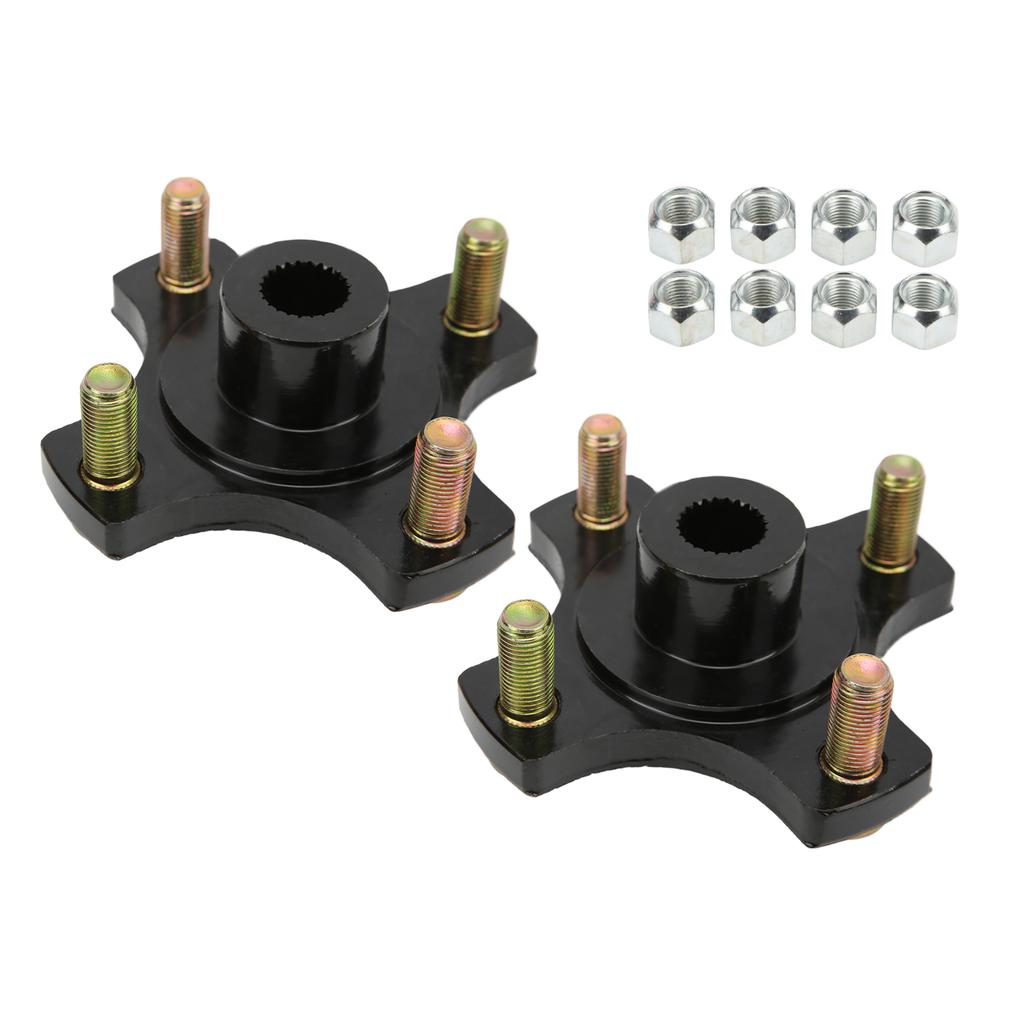 2 buc. Placă de flanșă pentru butucul roții spate 604112, înlocuire pentru EZGO RXV pe benzină și electrică Club Car 2008?Sus