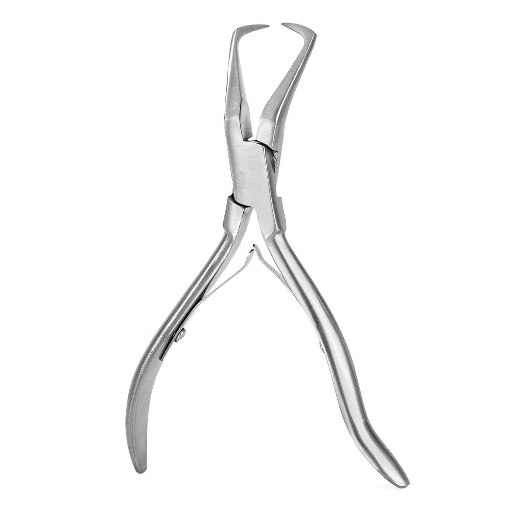 Golden 1 Piece Stainless Steel Hair Extensions Pliers for Removal Micro Link Pliers Link Ring Beads Opener Hair Extensions Tool