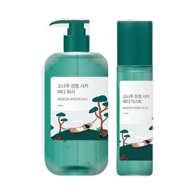 Pine Calming Cica Body Wash 400ml & Body Mist 150ml